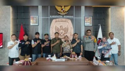 KPU Banggai membahas persiapan konsep debat kandidat yang akan dilaksanakan akhir Oktober dan awal November 2024, Senin, 14 Oktober 2024. [Foto : Istimewa]