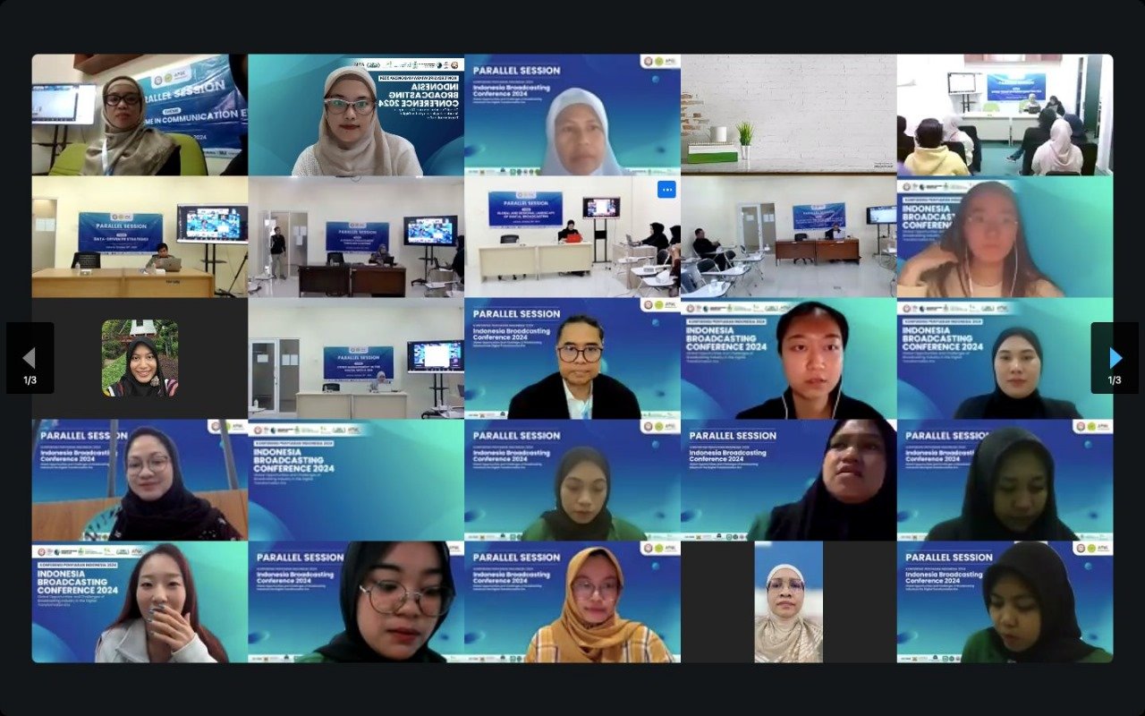 UM Luwuk saat mengikuti konferensi penyiaran Indonesia 2024 yang diselenggarakan Rabu, (30/10)