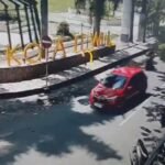 Tangkapan layar CCTV Pemda Banggai di Lapangan Alun-alun, Kelurahan Karaton. [Foto : DKISP Banggai]